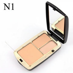 Miss Rose Powder Fashion with Mirror - 3-Color Miss Rose