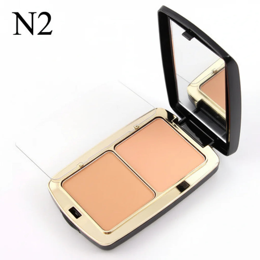 Miss Rose Powder Fashion with Mirror - 3-Color Miss Rose