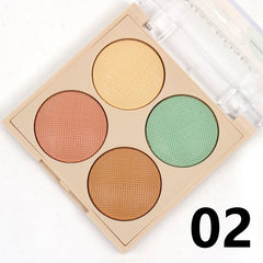Miss Rose 4 Color Concealer Contour Palette Miss Rose