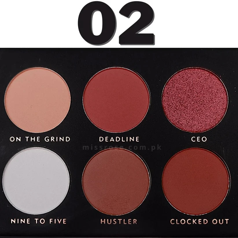 Miss Rose Eyeshadow Palette -  6 Color Miss Rose