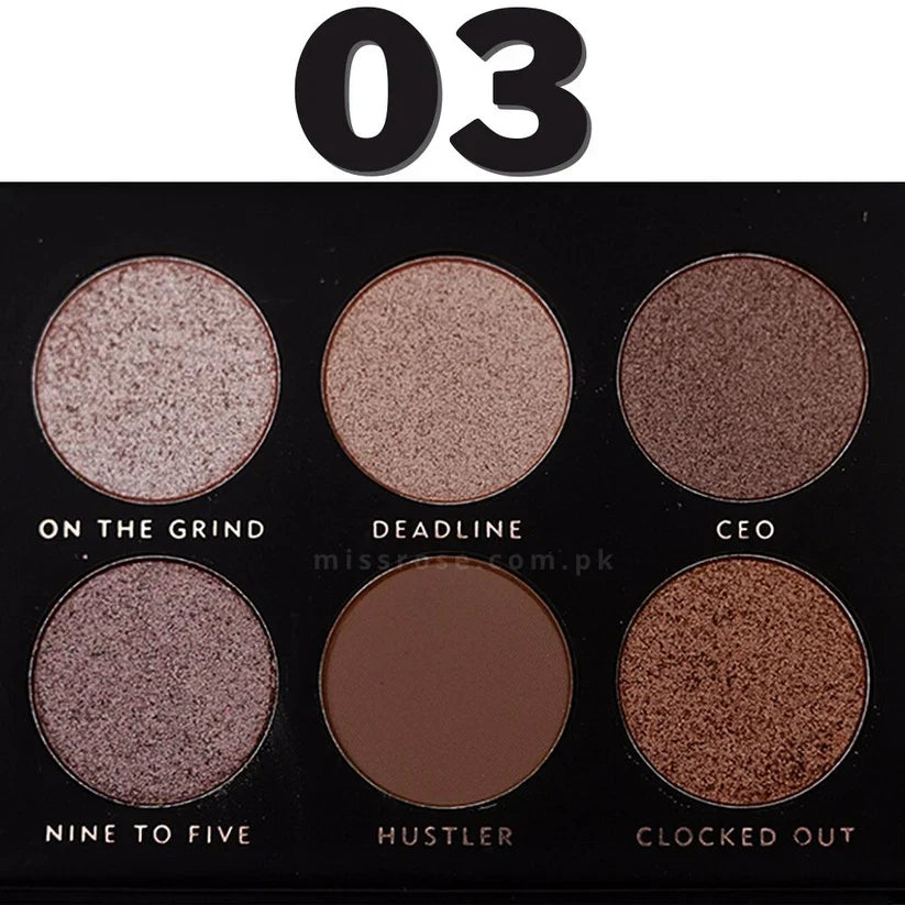 Miss Rose Eyeshadow Palette -  6 Color Miss Rose