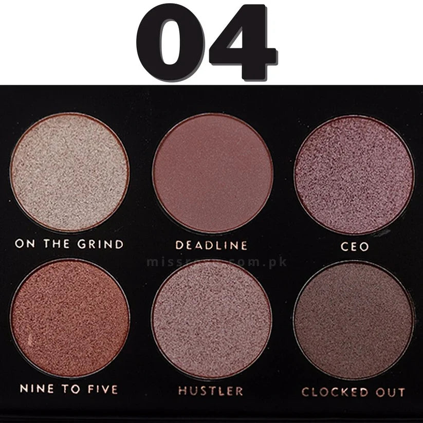 Miss Rose Eyeshadow Palette -  6 Color Miss Rose
