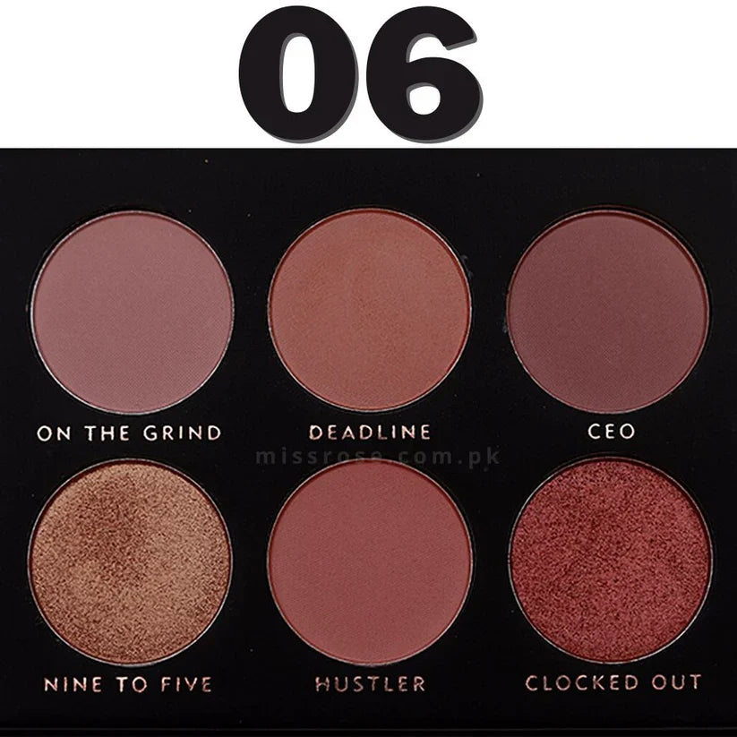 Miss Rose Eyeshadow Palette -  6 Color Miss Rose