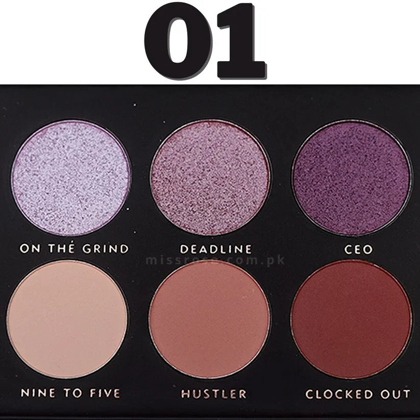 Miss Rose Eyeshadow Palette -  6 Color Miss Rose