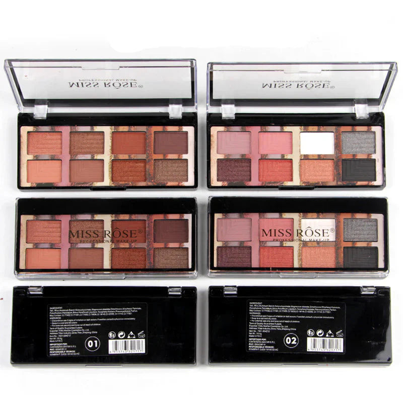 Miss Rose Eyeshadow Palette - 8 Color Miss Rose