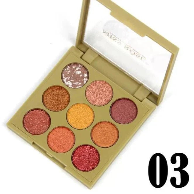 Miss Rose Eyeshadow Kit - 9 Color Miss Rose