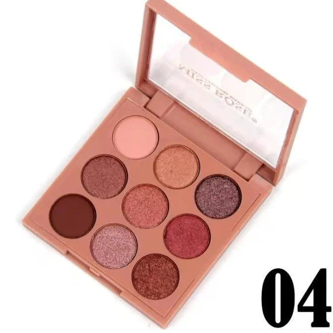Miss Rose Eyeshadow Kit - 9 Color Miss Rose
