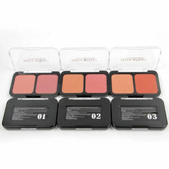 Miss Rose 2-Color Blush Pallete Miss Rose