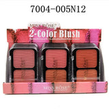 Miss Rose 2-Color Blush Pallete