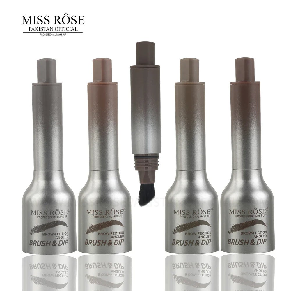 Miss Rose Brow Fection Angled Brush & Dip Eyebrow Gel Miss Rose