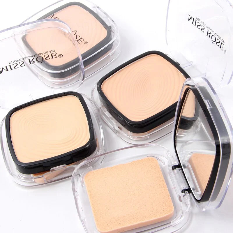 Miss Rose Compact Powder - Black packing Miss Rose