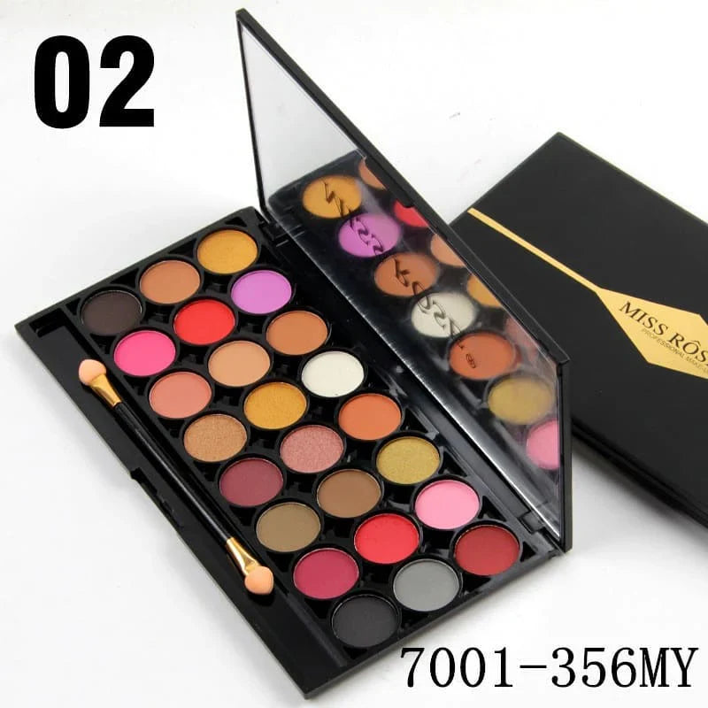 Miss Rose My Choice 24 Color Eyeshadow Palette Miss Rose
