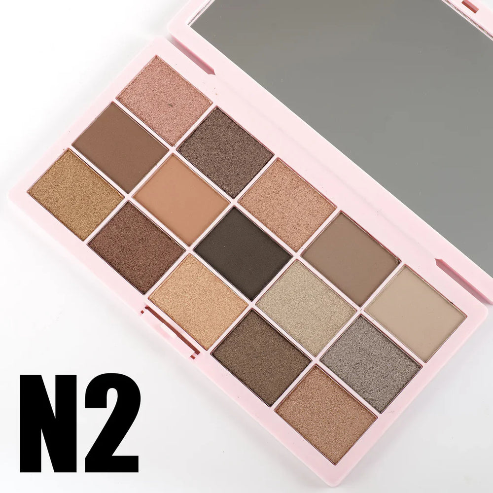 Miss Rose Mysterious 15-Color Eye Palette Miss Rose