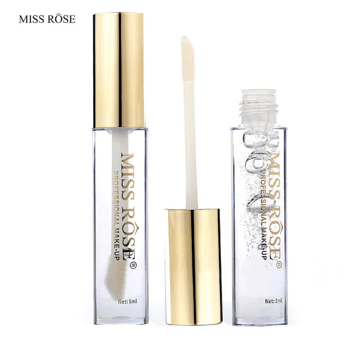 Miss Rose Transparent Shine Lip Gloss - 5ml Miss Rose