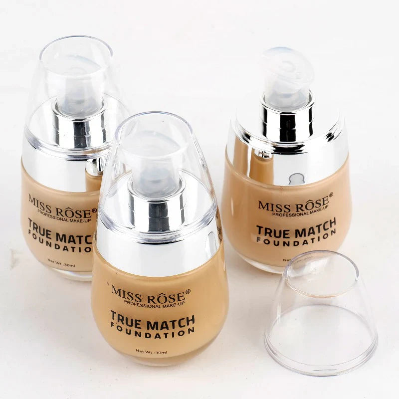 Miss Rose True Match Foundation - 30ml Miss Rose
