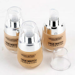 Miss Rose True Match Foundation - 30ml Miss Rose