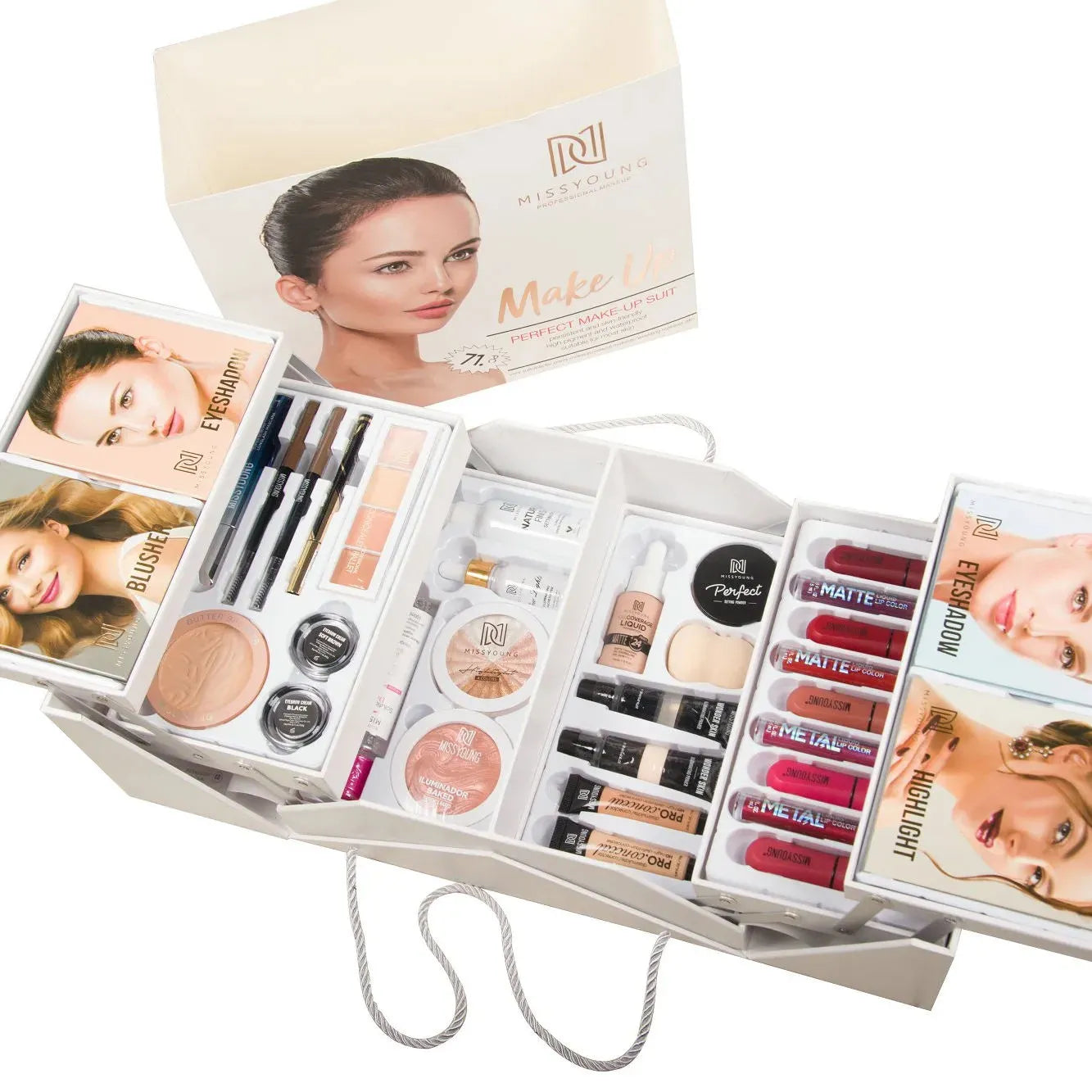 Miss Young 71 Pcs Full Makeup Kit Miss Young