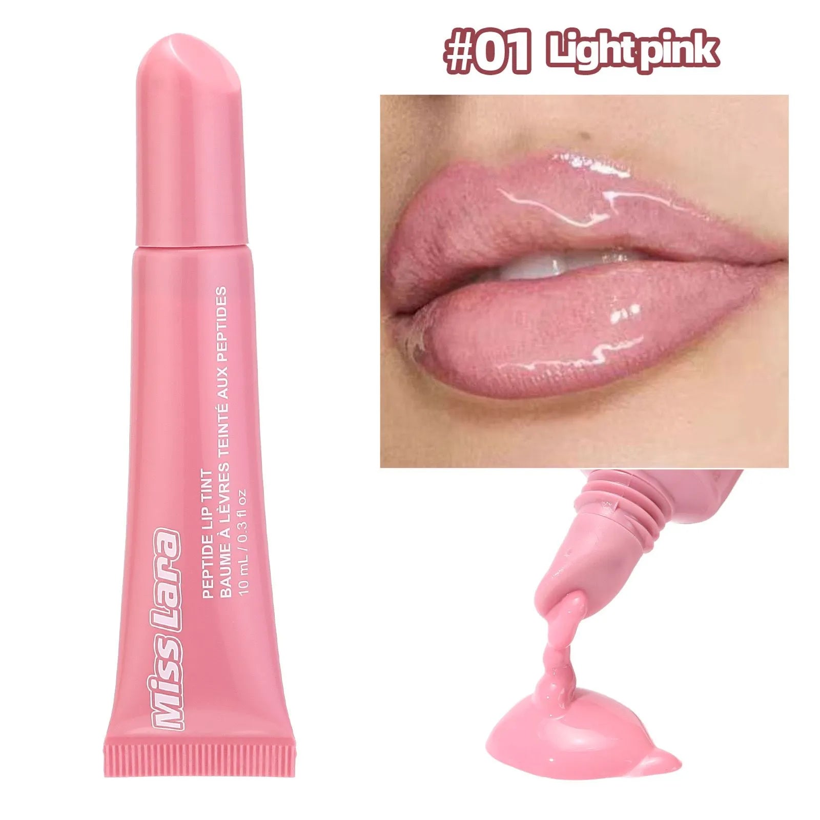 Miss Lara Peptide Lip Tint Plumping Gloss Miss Lara