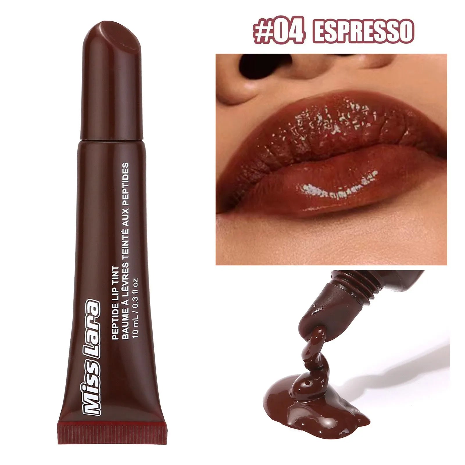 Miss Lara Peptide Lip Tint Plumping Gloss Miss Lara