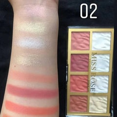 Miss Rose Highlighter & Blush Kit Miss Rose