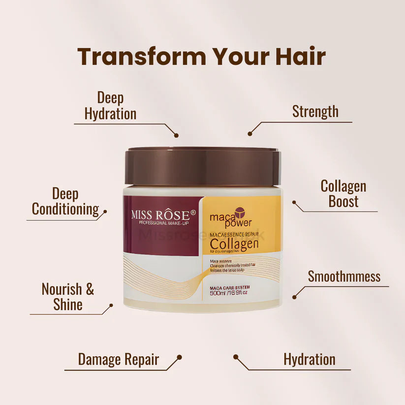 Miss Rose  Collagen Hair Mask - 500ml Miss Rose