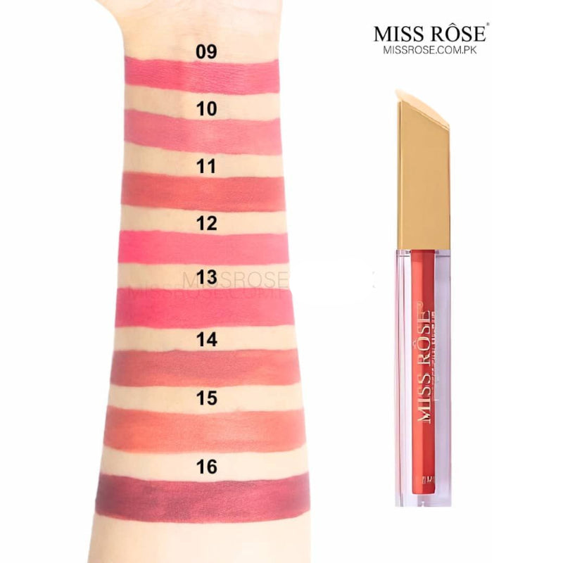 Miss Rose Princess Fan Crystal Lip Gloss
