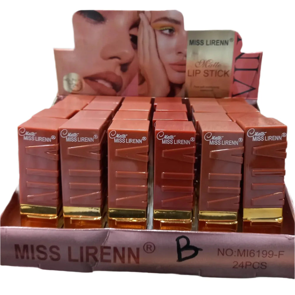Miss lirenn 6 Pcs matte lipsticks Miss Lirenn