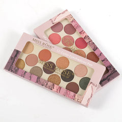 Miss Rose Eye Palette Pan - 12-Color Miss Rose