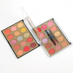 Miss Rose Spectrum Eye Palette - 15 Shades Miss Rose