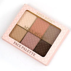 Miss Rose Square Face Kit -  6-Color Miss Rose