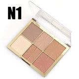 Miss Rose European Style Arch Face Palette - 6 color