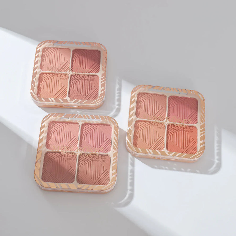 Miss Rose Velvet Blush Quad Miss Rose