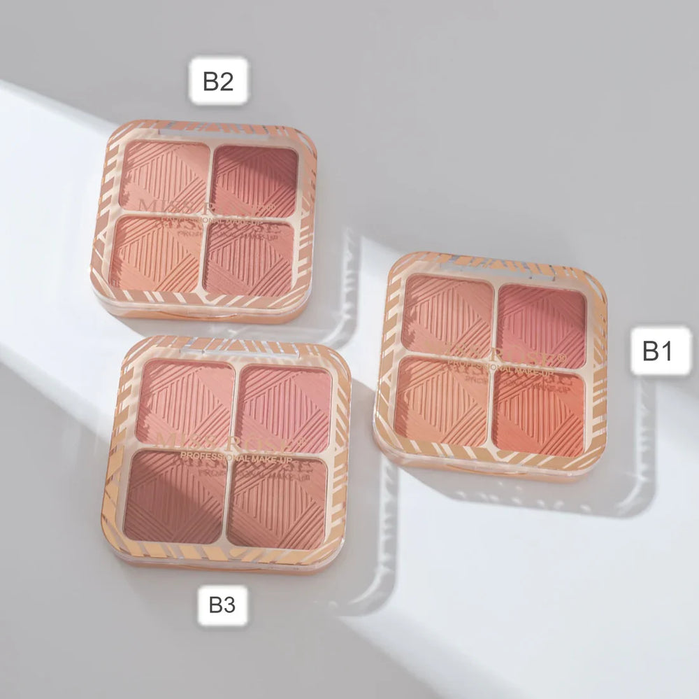 Miss Rose Velvet Blush Quad Miss Rose
