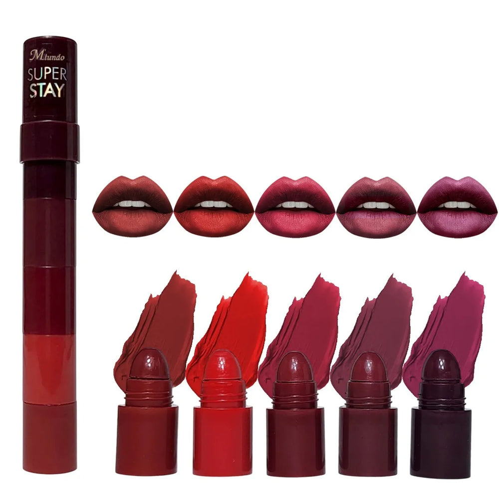 Miundo Super Stay 5-in-1 Lipstick Each Miundo