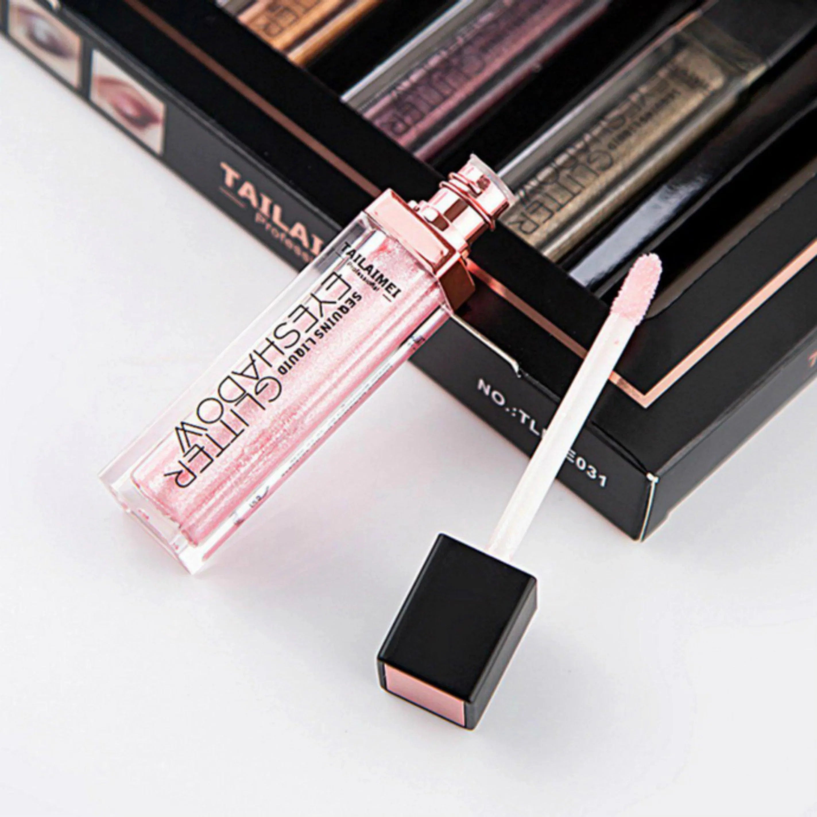 6 Pcs Glitter Liquid Eyeshadow Tailaimei