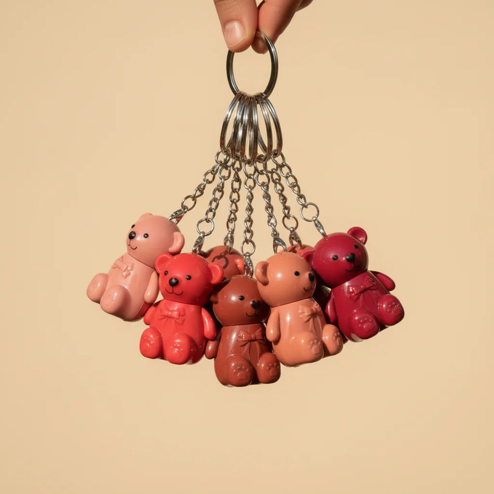Mocallure - Bear Keychain Matte Lip Gloss Mocallure