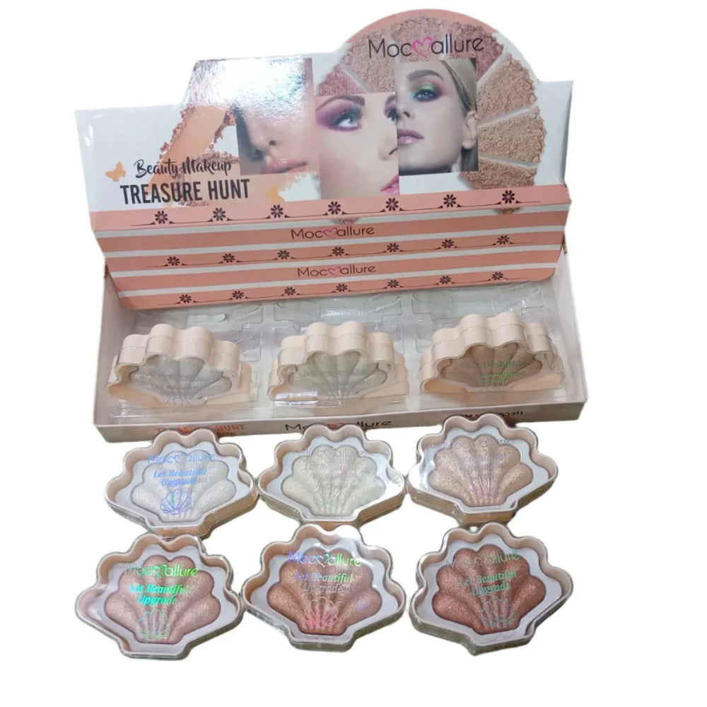 Mocallure Makeup Blushing Highlighters (6Pcs) Mocallure