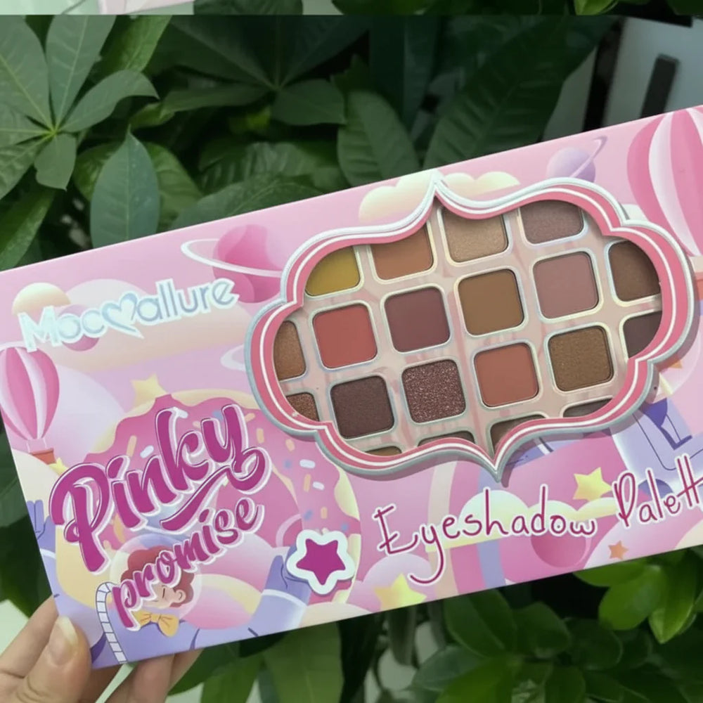 Mocallure Pinky Promise 40 Colors Eyeshade Kit +2 Highlighters + 3 Blush Mocallure