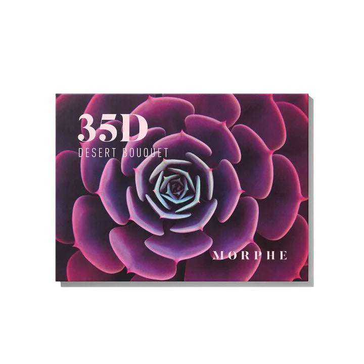 Original 35D Morphe Desert Bouquet Artistry Eyeshadow Palette Morphe