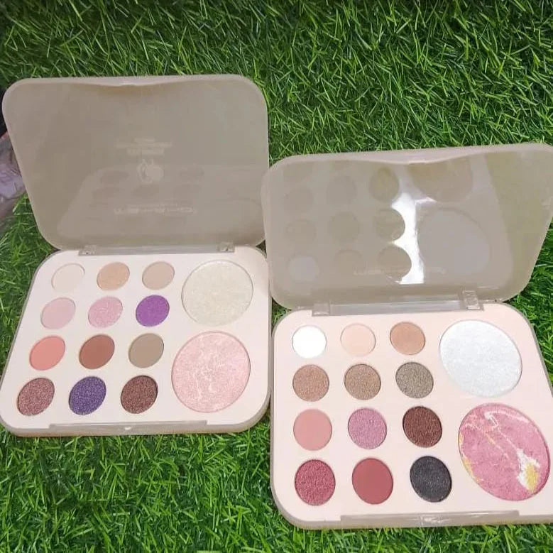 Msyaho Colorful Eyeshadow With Highlighter & Blusher Msyaho