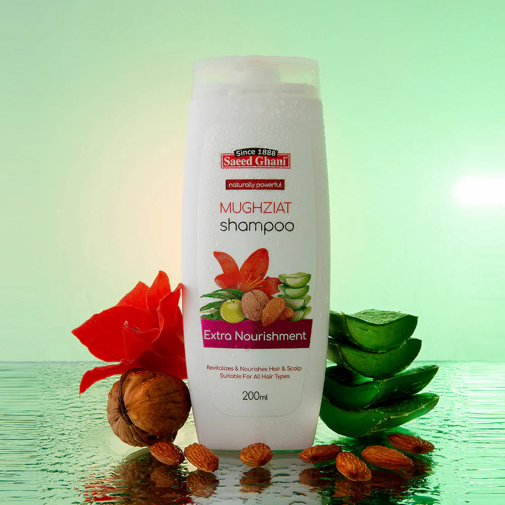 Saeed Ghani Extra Nourishment Mughziat Shampoo – 200ml Saeed Ghani