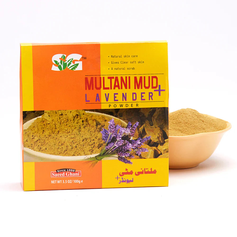 Saeed Ghani Multani Mud + Lavender Powder Saeed Ghani