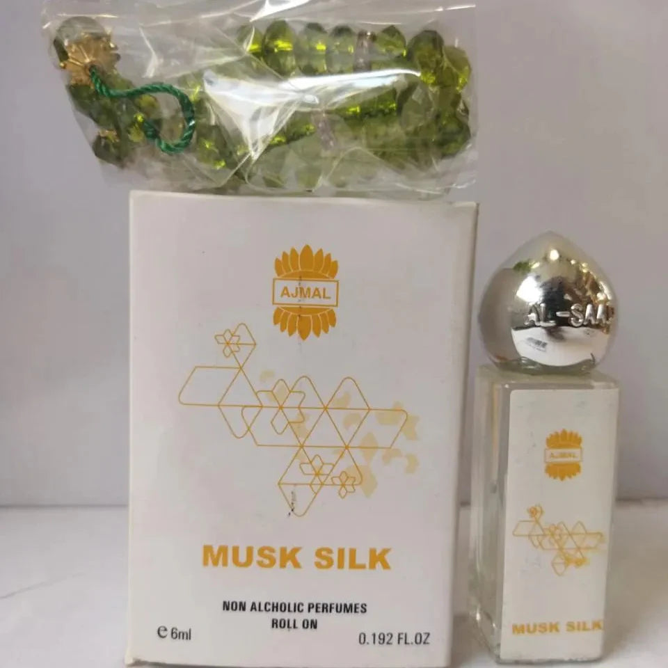 Musk Silk By Ajmal Attar With Tasbeeh 6ml Ajmal