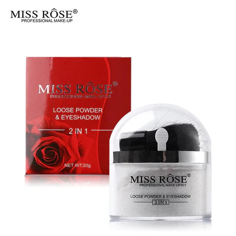 Miss Rose Golden Glitter Loose Powder Highlighter Miss Rose