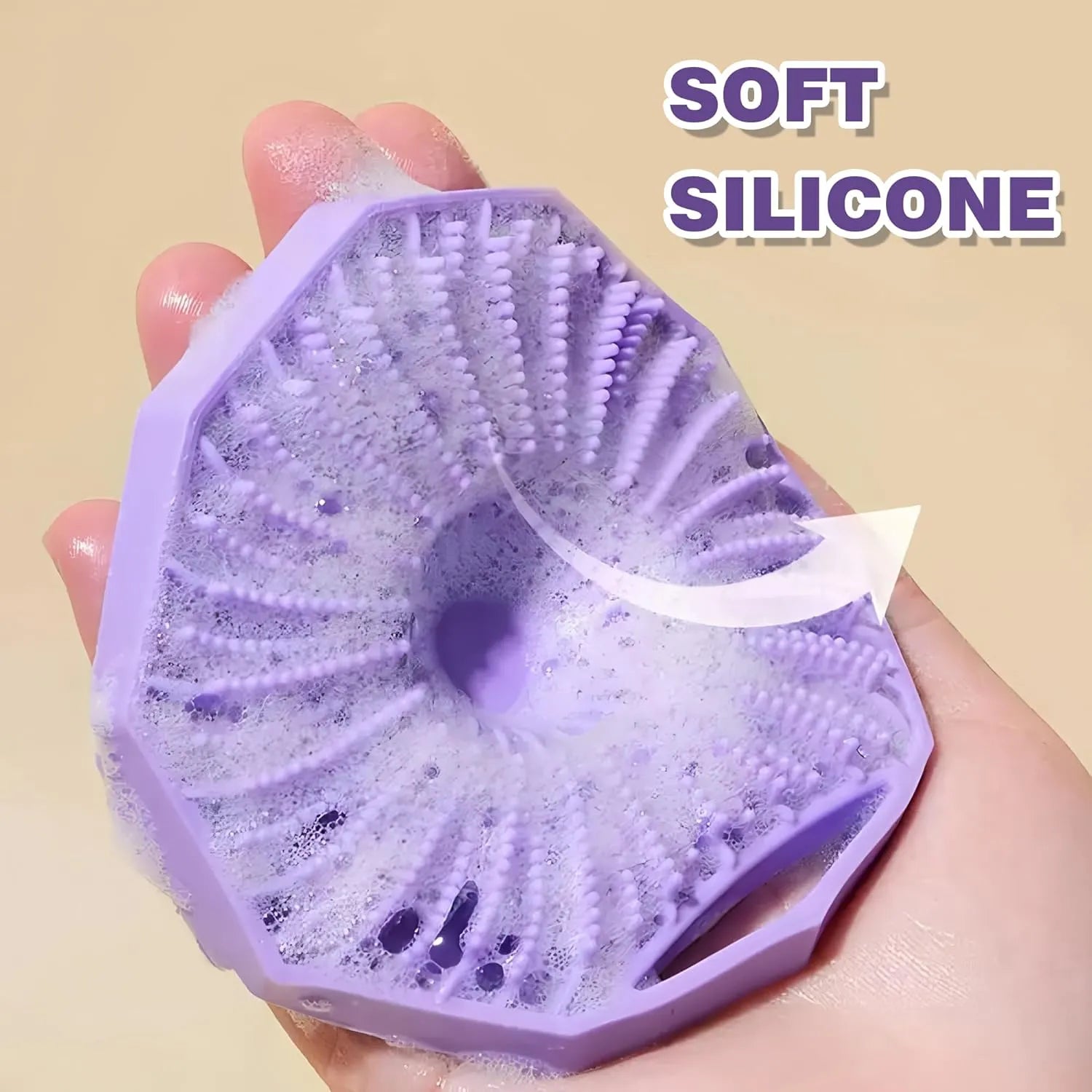 NICECONE Silicone Shower Scrubber NICECONE