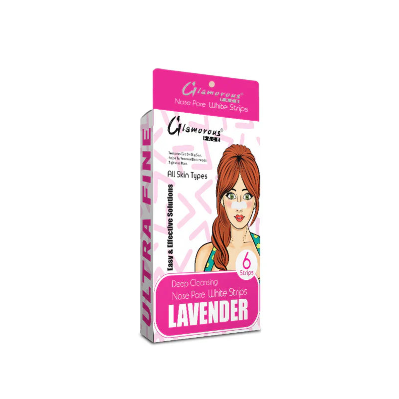 Glamorous Face Ultra Fine Deep Cleansing Nose Strips - 6 Strips Glamorous Face