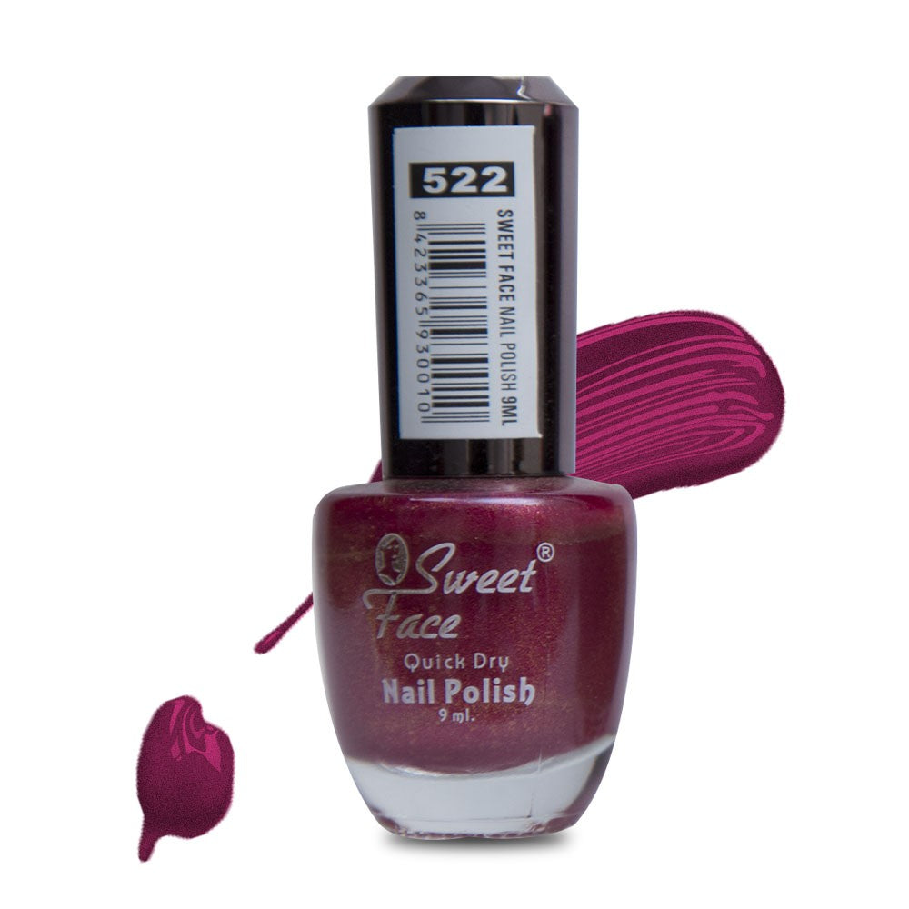 Sweet Face Qiuck Dry Nail Polish 9ml Sweetface