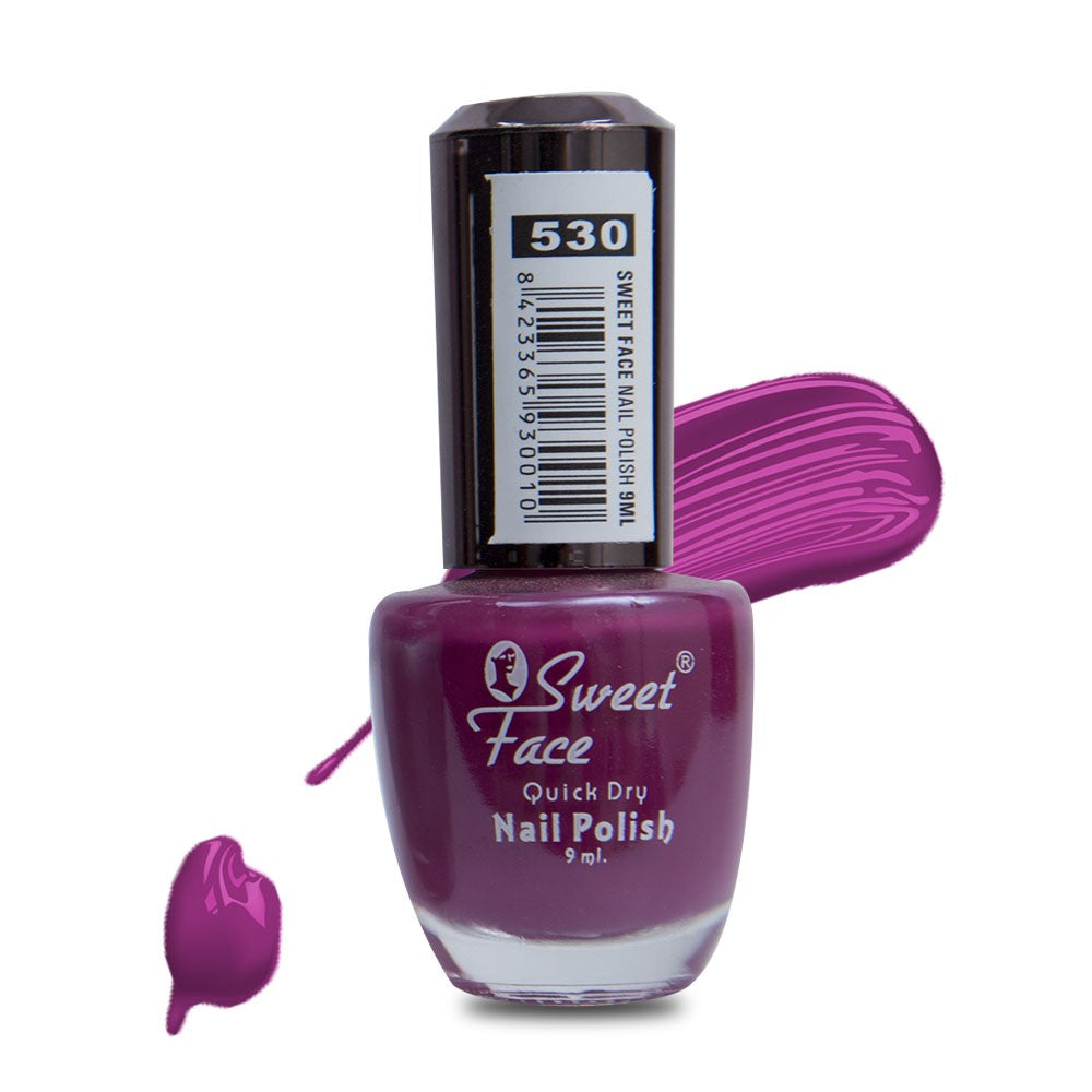 Sweet Face Qiuck Dry Nail Polish 9ml Sweetface