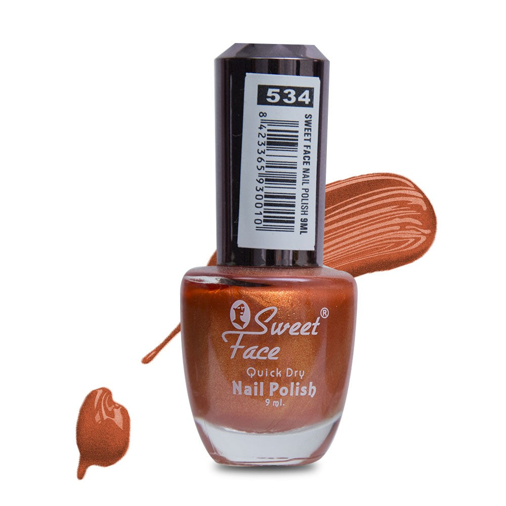 Sweet Face Qiuck Dry Nail Polish 9ml Sweetface