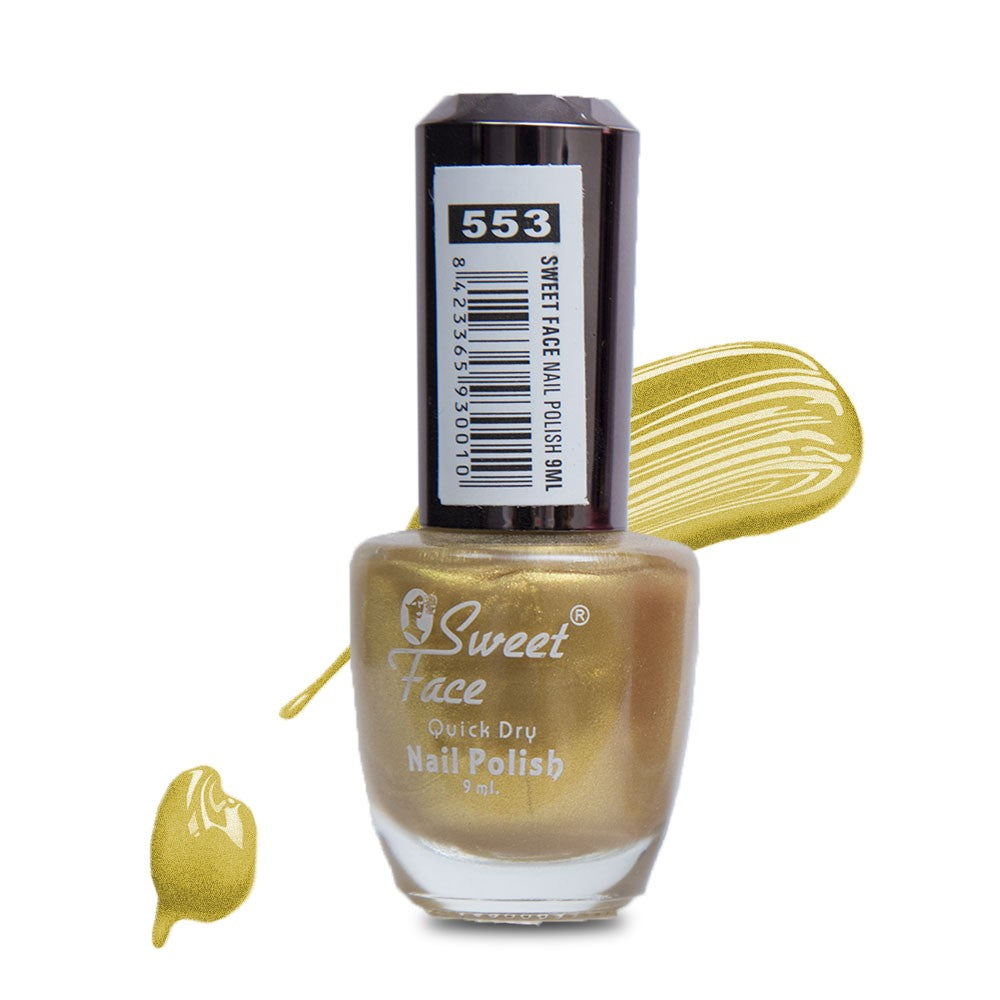 Sweet Face Qiuck Dry Nail Polish 9ml Sweetface